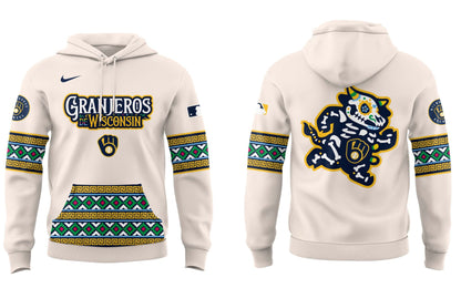 Brewers Baseball Limited "Granjeros de Wisconsin 2025" Hoodie-PU25031903