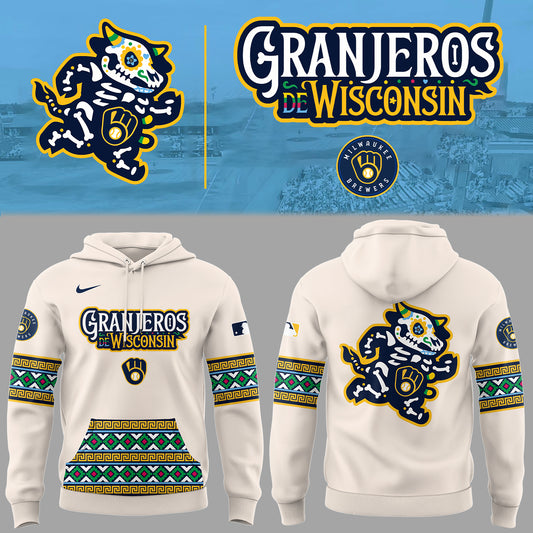 Brewers Baseball Limited "Granjeros de Wisconsin 2025" Hoodie-PU25031903