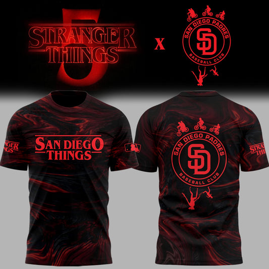 Limited Edition Baseball Stranger Things Night T-Shirt