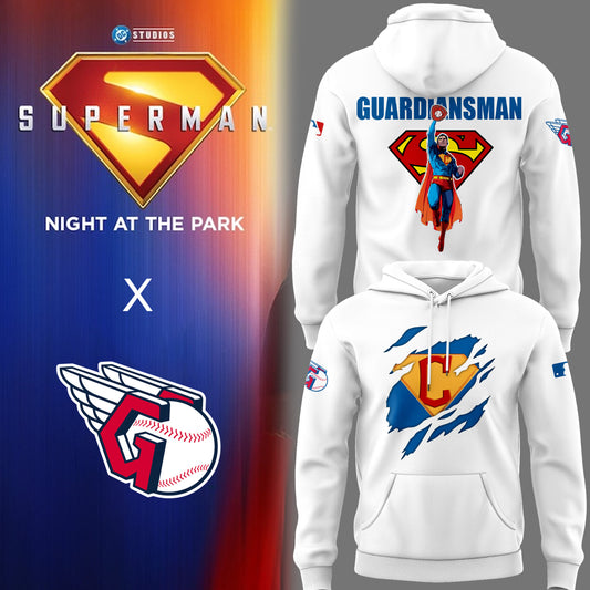 Limited Edition Guardians Baseball Superman Night Hoodie