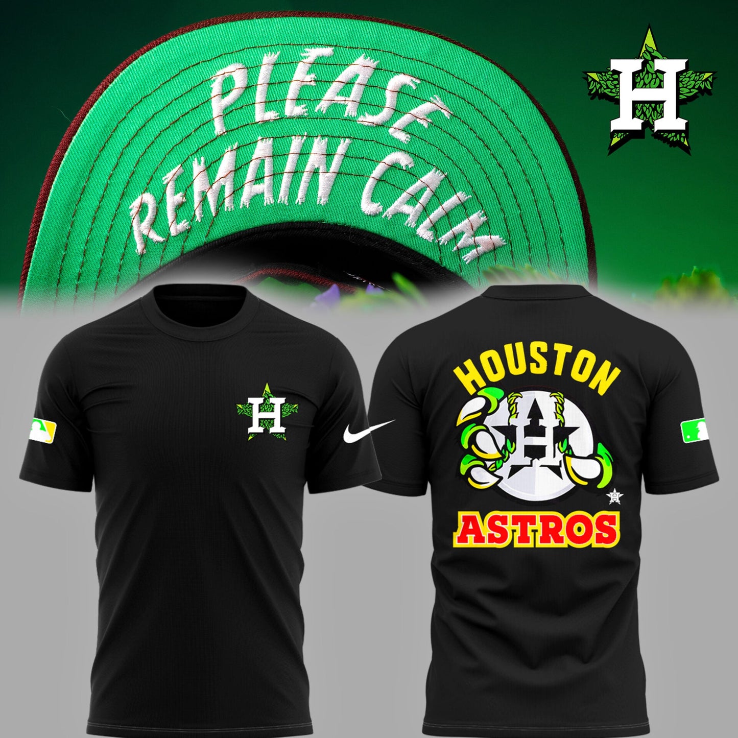 Limited Edition Astros Baseball x Hopadillo TShirt-PU25080701
