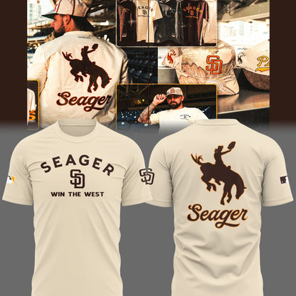 Limited Edition Padres Baseball x Seager T-Shirt