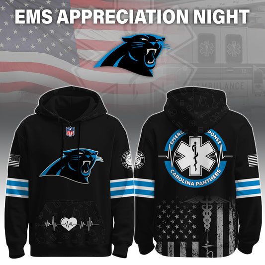 Carolina Panthers x EMS Appreciation Night Game Hoodie
