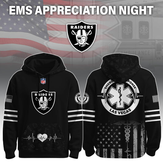 Las Vegas Raiders x EMS Appreciation Night Game Hoodie