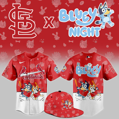 St.Louis Cardinals 2025 Bluey Night Game Limited Jersey | QN63