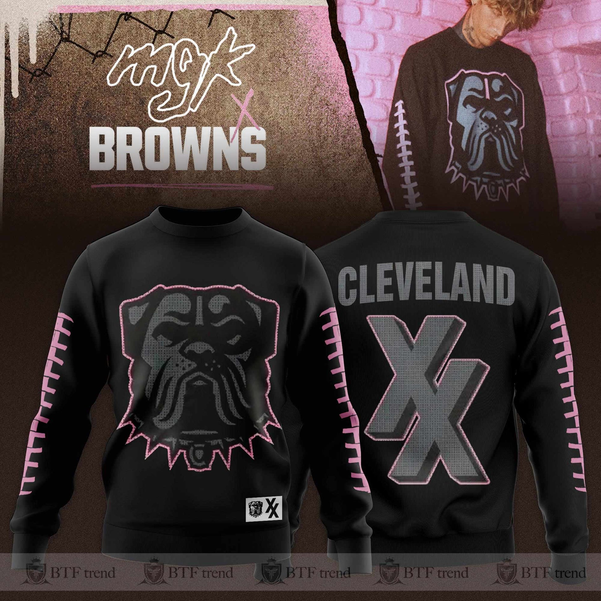 MGK x Cleveland Browns Sweatshirt Special Version
