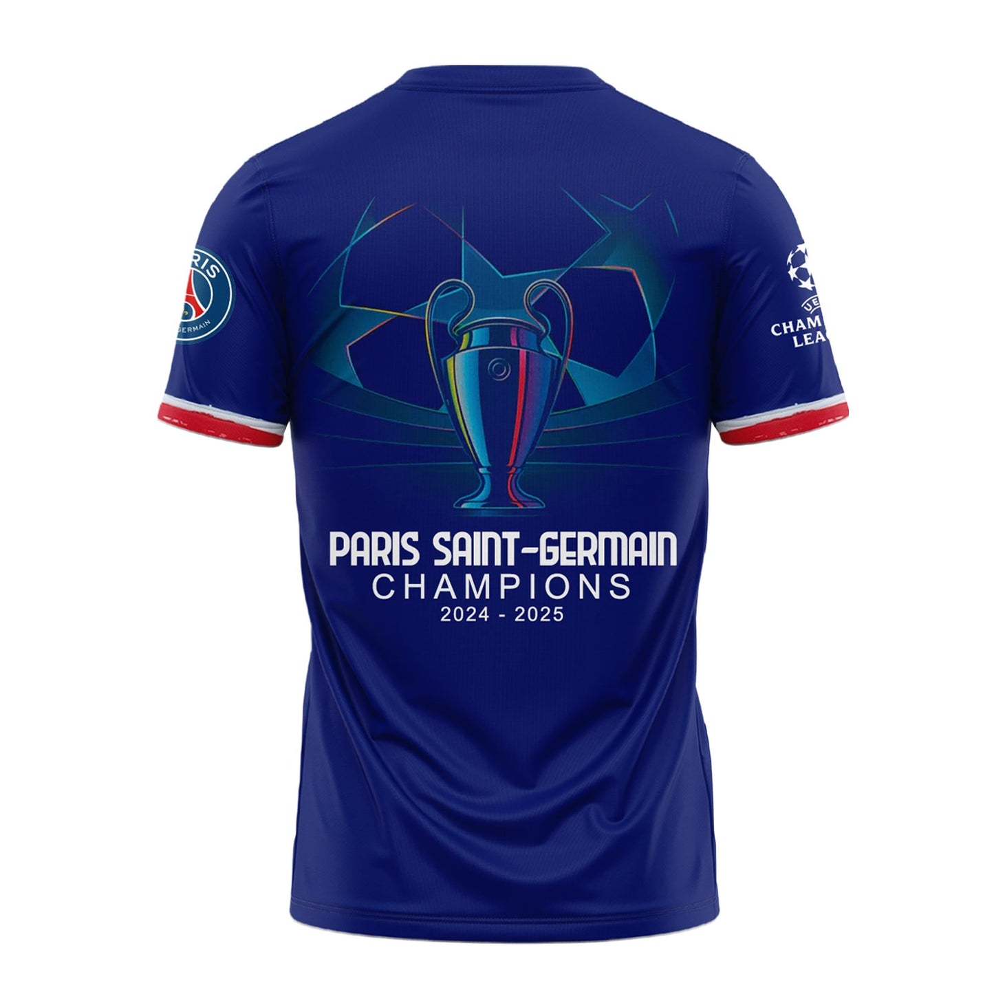 _Paris Saint-Germain F.C Champions League Winner 2025 T.Shirt #2
