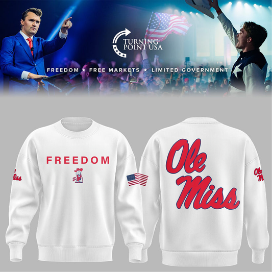 University of Mississippi ( Ole Miss ) x Turning Point USA Limited Edition Sweatshirt