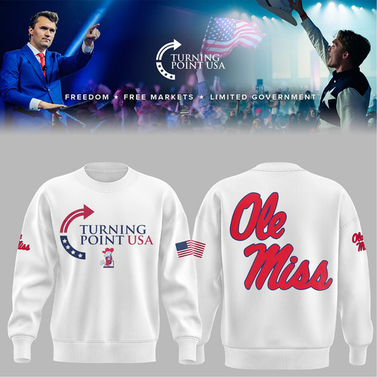 University of Mississippi ( Ole Miss ) x Turning Point USA Limited Edition Sweatshirt