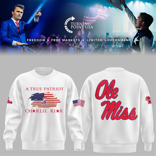 University of Mississippi ( Ole Miss ) x Turning Point USA Limited Edition Sweatshirt