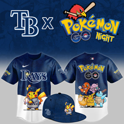 Tampa Bay Rays 2025 Pokémon GO Night Limited Jersey | YJ70