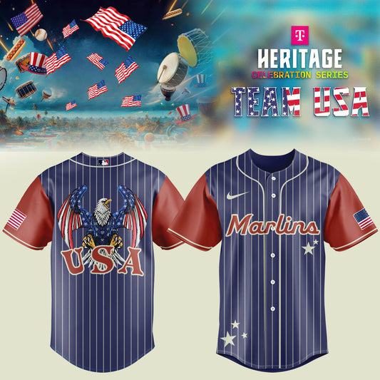 2025 Marlins Team USA Celebration Jersey Giveaway