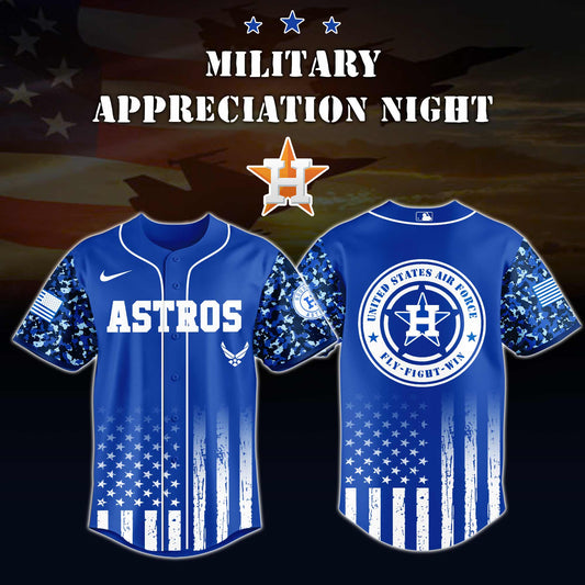 _Houston Astros MLB x Air Force Military Appreciation Night Jersey Editions Limited 2025 V4