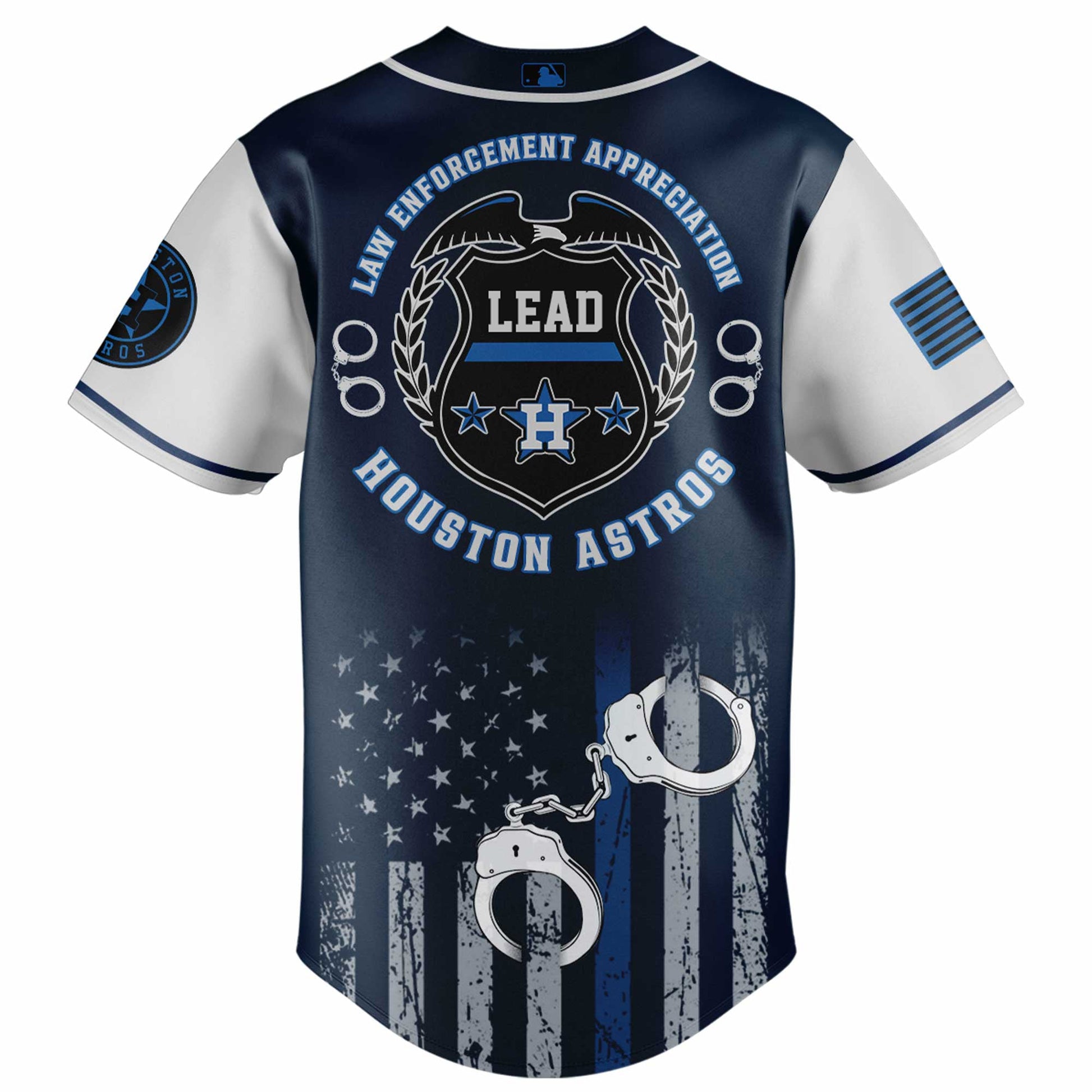 .   Houston Astros MLB x Law Enforcement Appreciation Day Jersey Limited