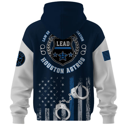 Houston Astros MLB x Law Enforcement Appreciation Day Hoodie Limited | LJ46