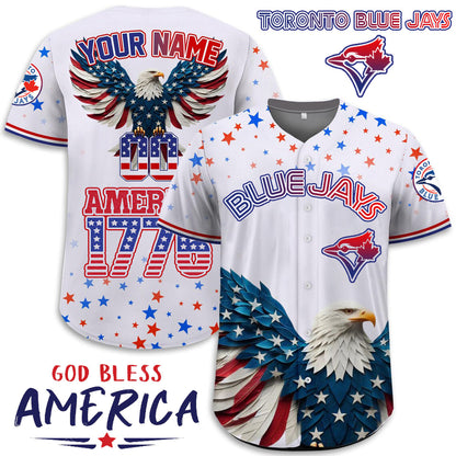 St.Louis Cardinals x Happy Independence Day Jersey Limited 2025-3D Baseball Jersey