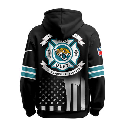 Jacksonville Jaguars x Firefighter Appreciation Night Game Hoodie
