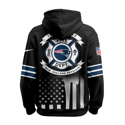 New England Patriots x Firefighter Appreciation Night Game Hoodie