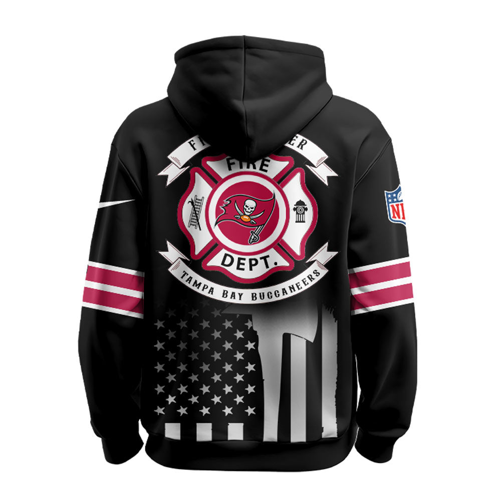 Tampa Bay Buccaneers x Firefighter Appreciation Night Game Hoodie