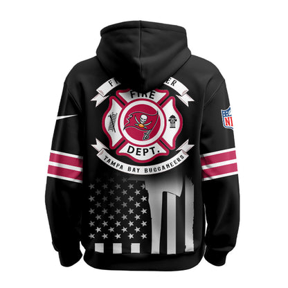 Tampa Bay Buccaneers x Firefighter Appreciation Night Game Hoodie