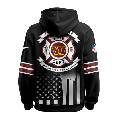Washington Commanders x Firefighter Appreciation Night Game Hoodie