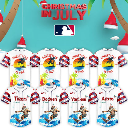 _ MLB x Christmas July Santa 2025 Jersey Editions Limited 2025