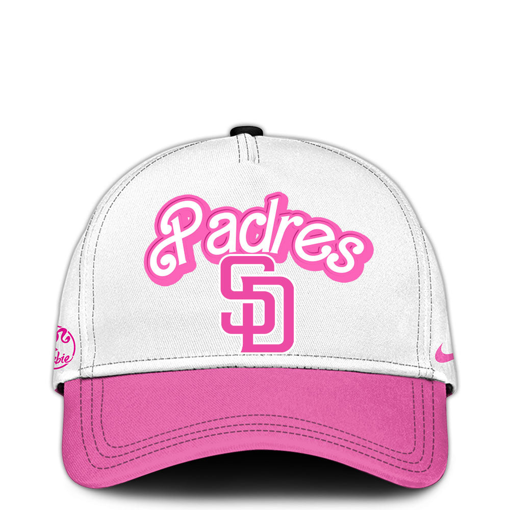 .    San Diego Padres MLB x Barbie Night Game Limited Edition Hoodie 2025