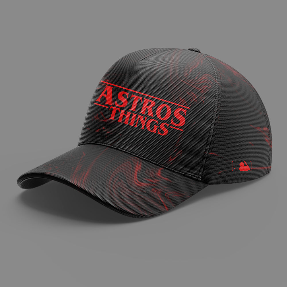 Limited Edition Astros Baseball Stranger Things Night Hoodie-PU25071711