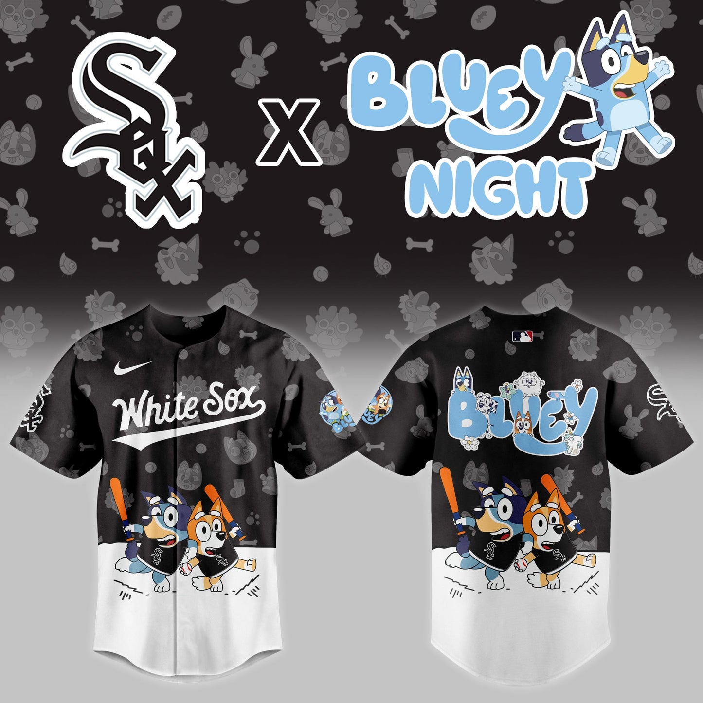 Chicago White Sox 2025 Bluey Night Event Limited Jersey | DK22