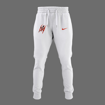 Limited Edition Bengals Football New Logo White Hoodie