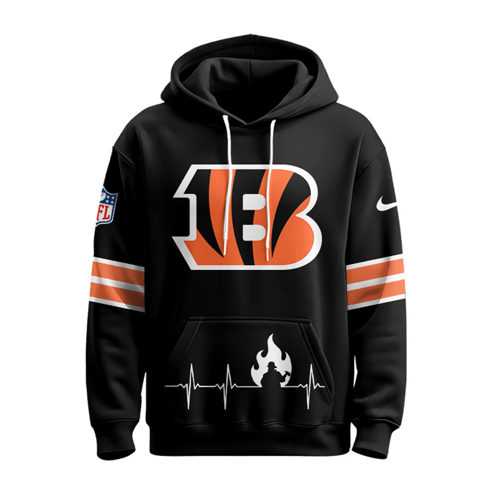 Cincinnati Bengals x Firefighter Appreciation Night Game Hoodie