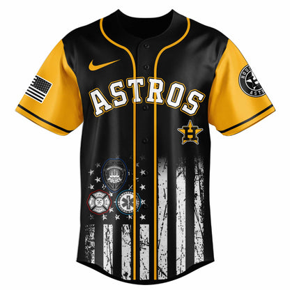 .   Houston Astros MLB x First Responders Night Jersey Limited Edition