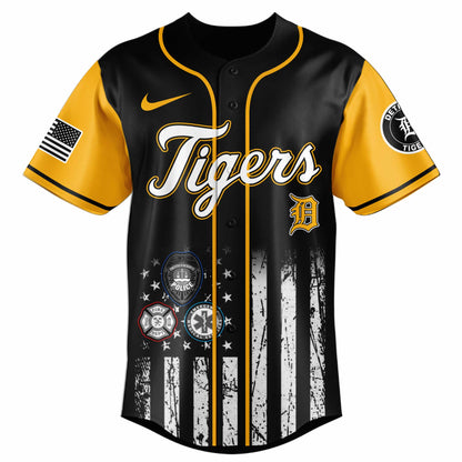 .  Detroit Tigers MLB x First Responders Night Jersey Limited Edition