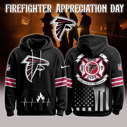 Atlanta Falcons x Firefighter Appreciation Night Game Hoodie
