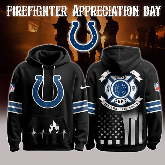 Indianapolis Colts x Firefighter Appreciation Night Game Hoodie