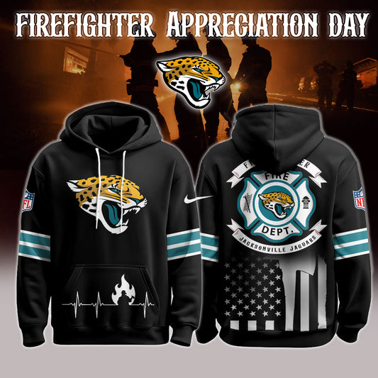 Jacksonville Jaguars x Firefighter Appreciation Night Game Hoodie