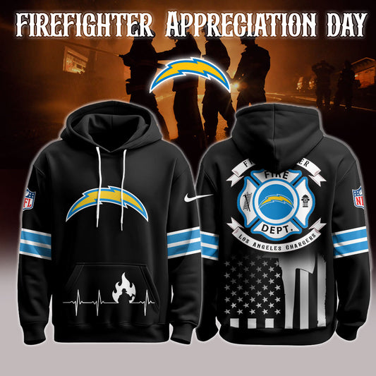 Los Angeles Chargers x Firefighter Appreciation Night Game Hoodie