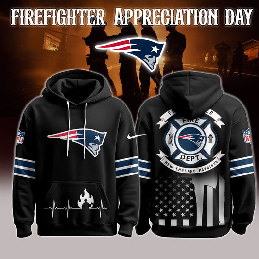 New England Patriots x Firefighter Appreciation Night Game Hoodie