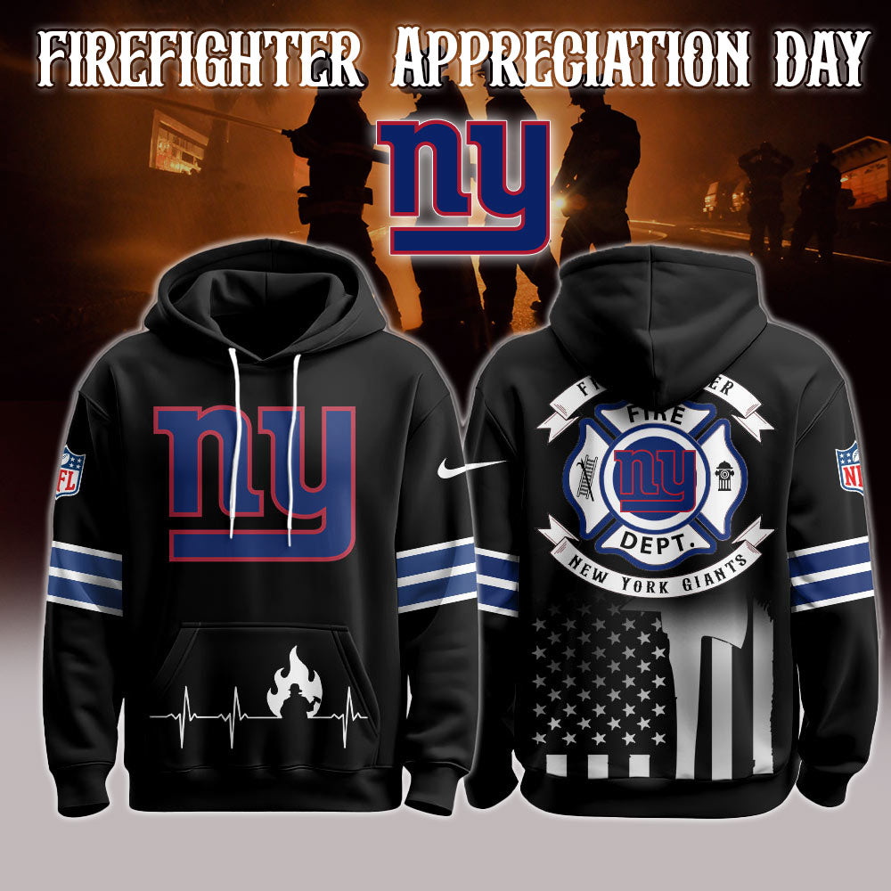 New York Giants x Firefighter Appreciation Night Game Hoodie