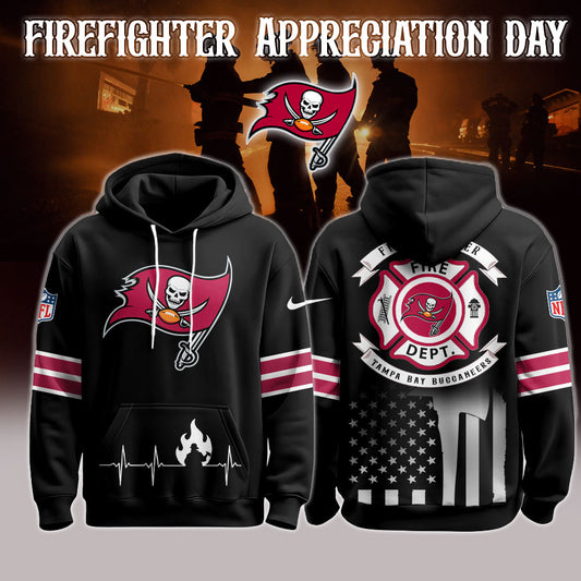 Tampa Bay Buccaneers x Firefighter Appreciation Night Game Hoodie