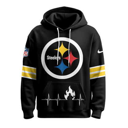 Pittsburgh Steelers x Firefighter Appreciation Night Game Hoodie