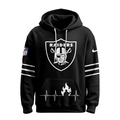 Las Vegas Raiders x Firefighter Appreciation Night Game Hoodie
