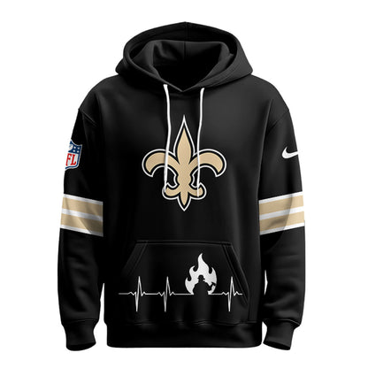 New Orleans Saints x Firefighter Appreciation Night Game Hoodie