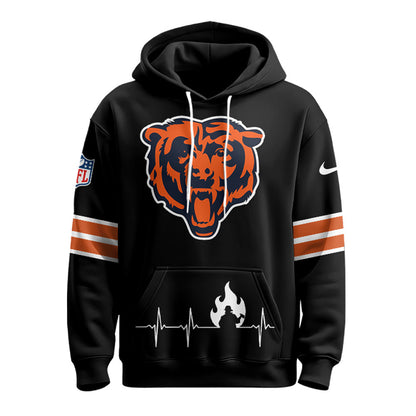Chicago Bears x Firefighter Appreciation Night Game Hoodie