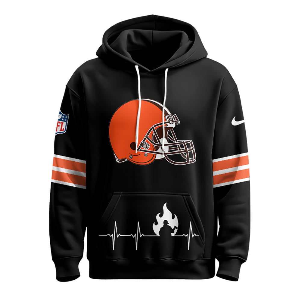 Cleveland Browns x Firefighter Appreciation Night Game Hoodie