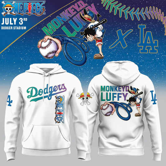 (Buy 1 get 1)_ONE PIECE Night with the Los Angeles hoodie