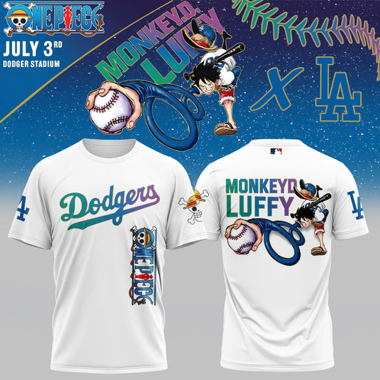 (Buy 1 get 1)_ONE PIECE Night with the Los Angeles tshirt