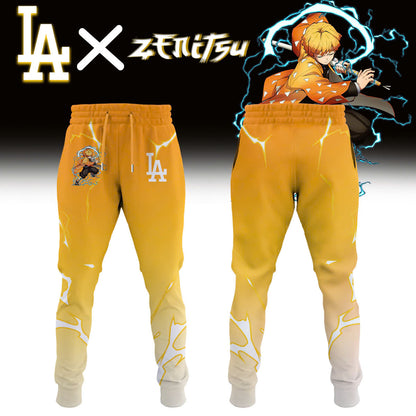 ,,LA Dodgers _ Demon Slayer Agatsuma Zenitsu Jersey 2025