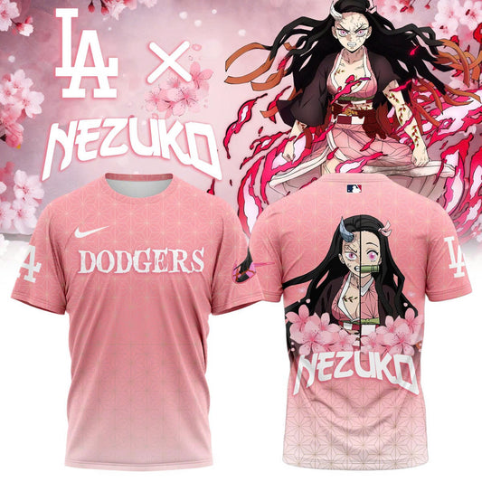 LA vs Demon slayer Kamado Nezuko T-Shirt