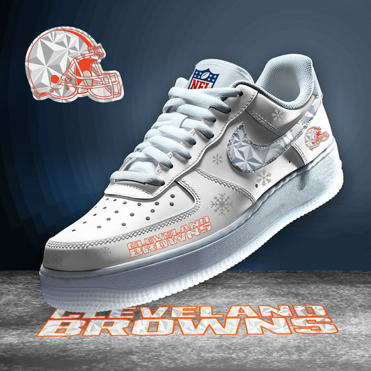 Cleveland Browns | Personalized Air Force 1, NFL Personalized Limited Edition Shoes 2025 |08